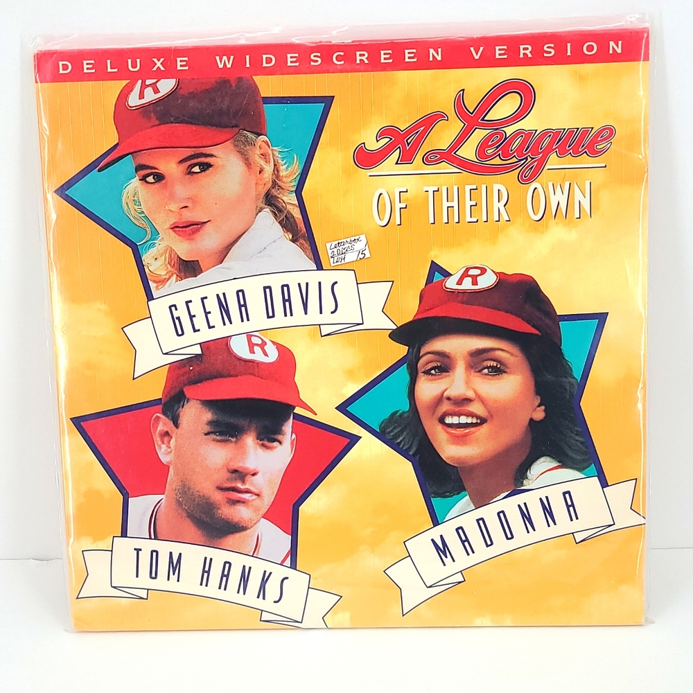 A League of Their Own Movie PG. wide-screen versions 2 laser disk 1992 Collector